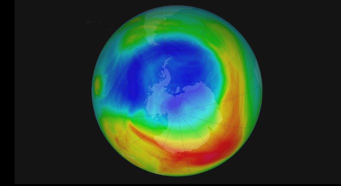 Large Antarctic ozone hole persisting into November: Scientists