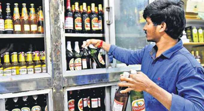 Liquor sales