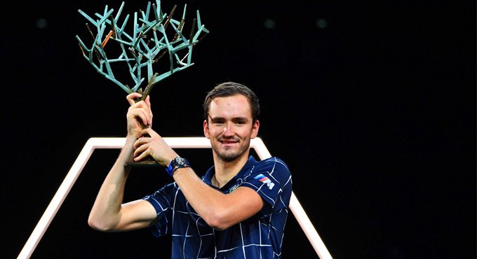 Medvedev gets past Zverev to win Paris Masters title