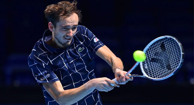 Medvedev stuns Djokovic to book last-4 berth at ATP Finals