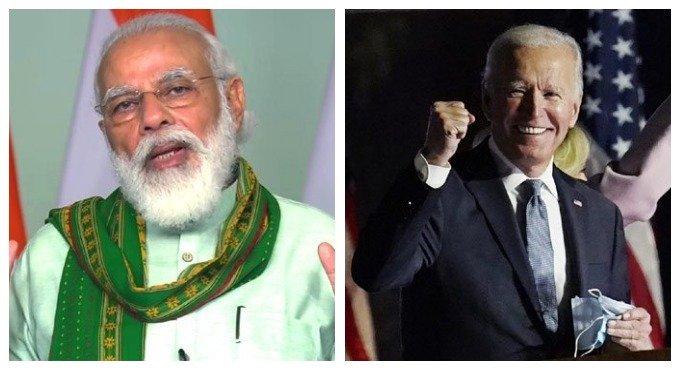 PM Modi speaks to US President-elect Biden