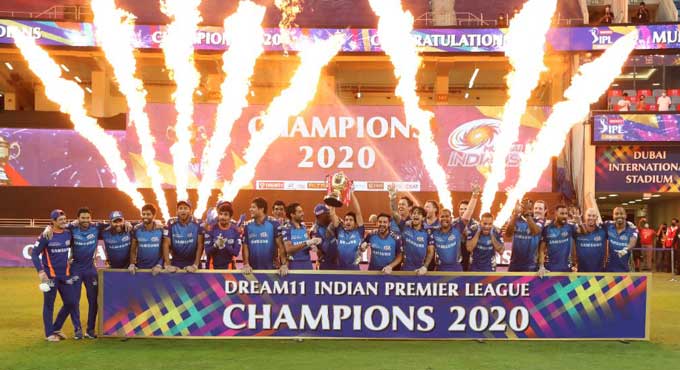 Mumbai Indians are Desert IPL kings
