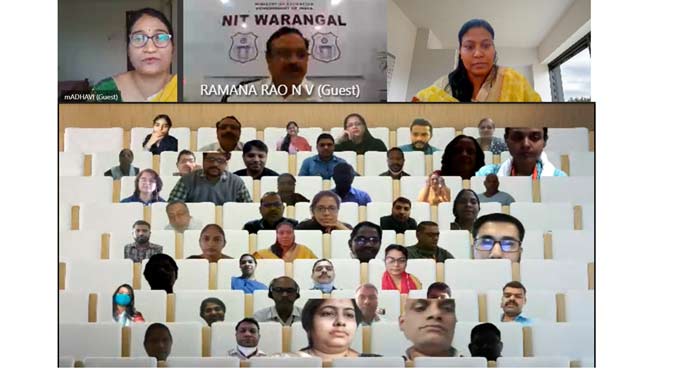 AICTE sponsored ATAL programme commences at NITW