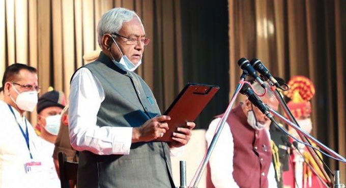 Nitish Kumar returns as Bihar CM for seventh time in 20 years