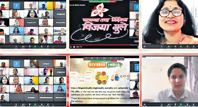 National Unity Day celebrated virtually at DPS Nacharam