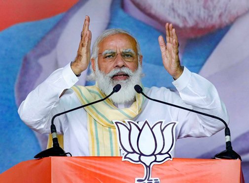 It’s double engine govt vs two yuvrajs in Bihar polls: PM Modi