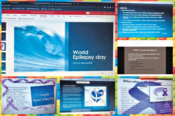 Students of PMS Bowenpally observe National Epilepsy Day