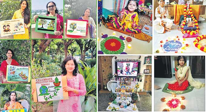PMS Alwal: Diyas, sweets add colour to festival of lights