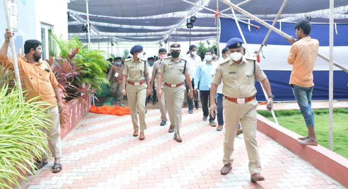 Rachakonda CP inspects GHMC poll preparations