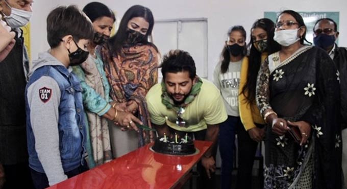 Raina to adopt 34 schools to ensure health & hygiene for over 10K kids