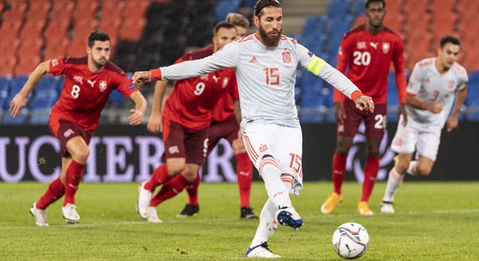 Ramos misses two spot kicks on his record night