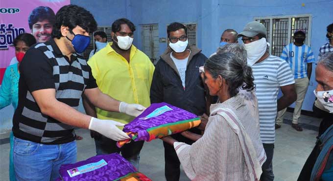 SUDA donates blankets to poor in Khammam