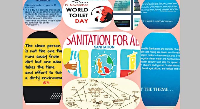 Sanitation a key element for progress