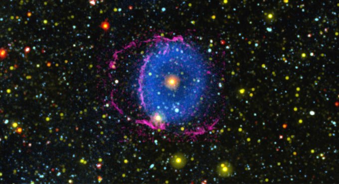 Scientists solve 16-year-old Blue Ring Nebula mystery