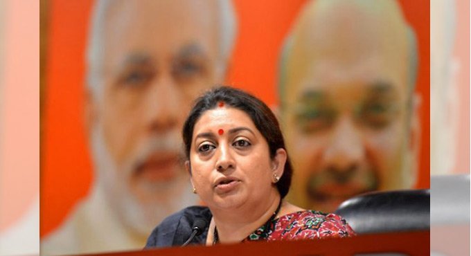 Smriti Irani wants TS government to investigate Rohingya enrolment in voters list
