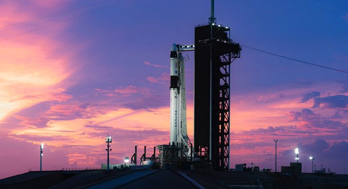 SpaceX launches four Astronauts into space