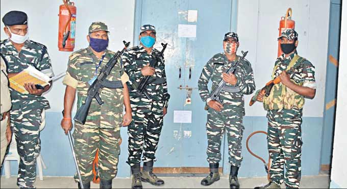 EVMs, VVPATs of Dubbak by-poll shifted to strong room