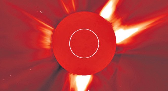 Solar Winds and Corona Timeline