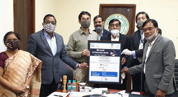 TASK, TSCHE, Microsoft and Nasscom to train 30,000 TS youth in AI