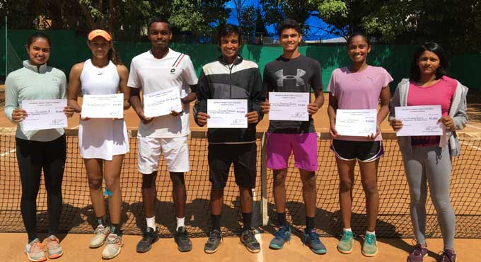 Tennis tournament: Shreya, Rishab clinch titles