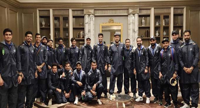 Indian team lands in Sydney