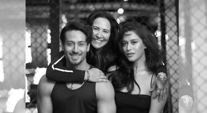 Tiger Shroff poses with ‘Fam’ in latest monochrome picture