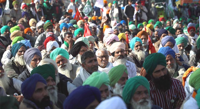 Tikri, Singhu borders shut for traffic movement amid farmers’ protest