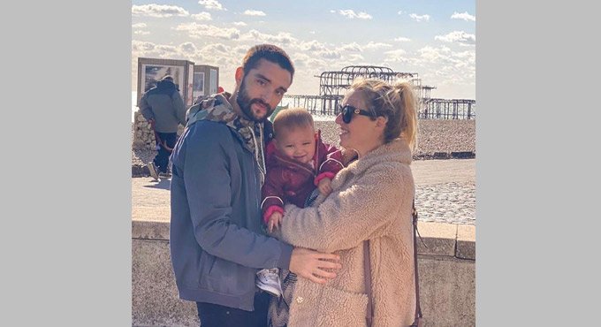 Tom Parker finds it ‘tough’ not being hands-on with new baby