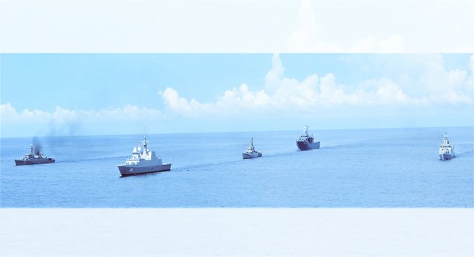 Trilateral maritime exercise SITMEX-20 on in Andaman Sea