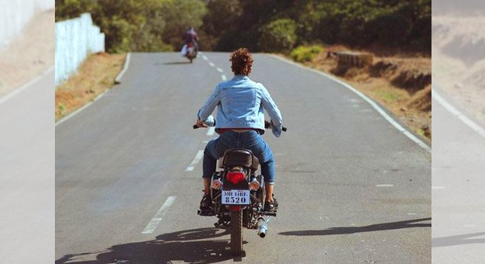 Taapsee ‘fined’ for riding bike without helmet during ‘Rashmi Rocket’ shoot