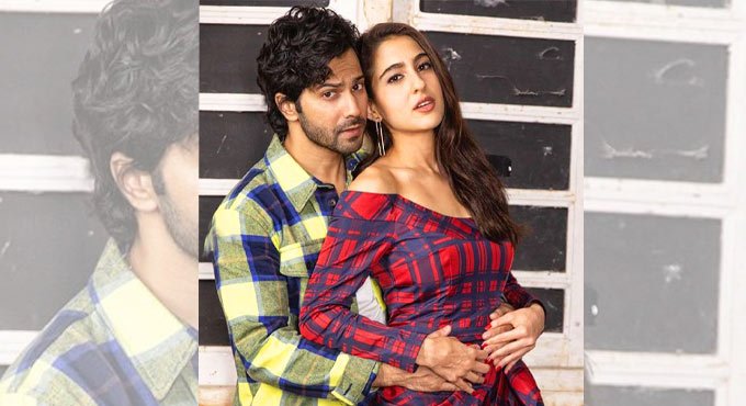 Varun, Sara pick coordinated ensembles for ‘Coolie No. 1’ promotions