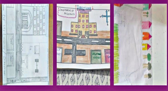 Students of Pallavi International School learn new concepts through art