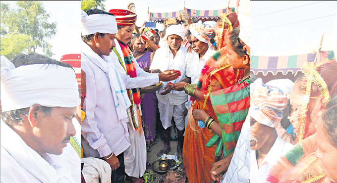 Tribals tie knot in unique rituals in Mancherial