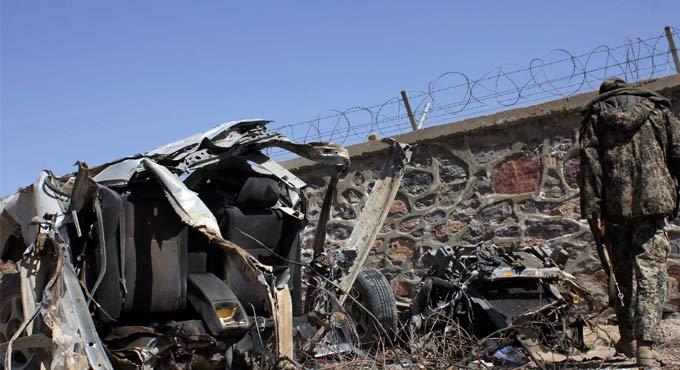 24 injured in Afghanistan car bombing