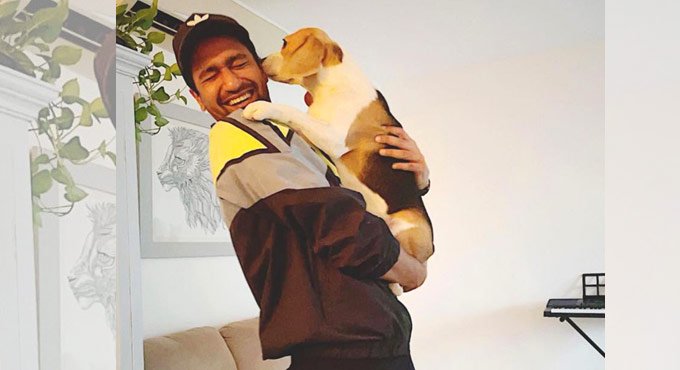 Actor Vicky Kaushal’s new affection: padosan beagle