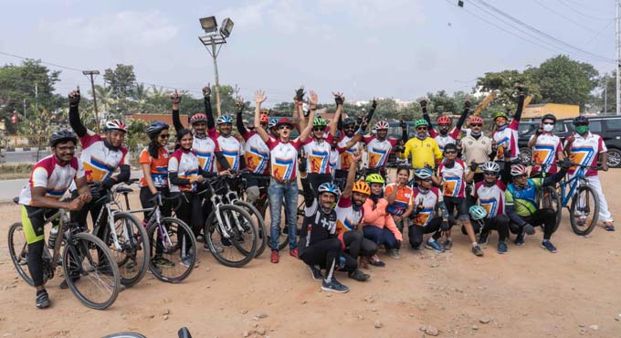 Mission ‘Infinity Ride’ enters Hyderabad