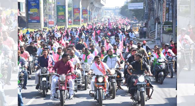 Bharat bandh total and peaceful in Telangana