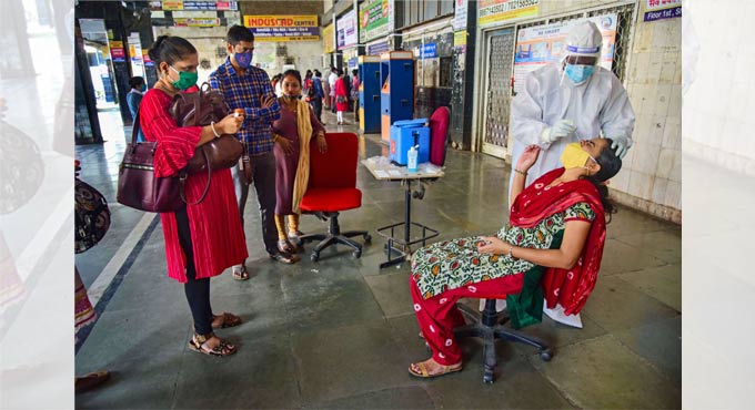 COVID-19 caseload in India climbs to 94.99 lakh