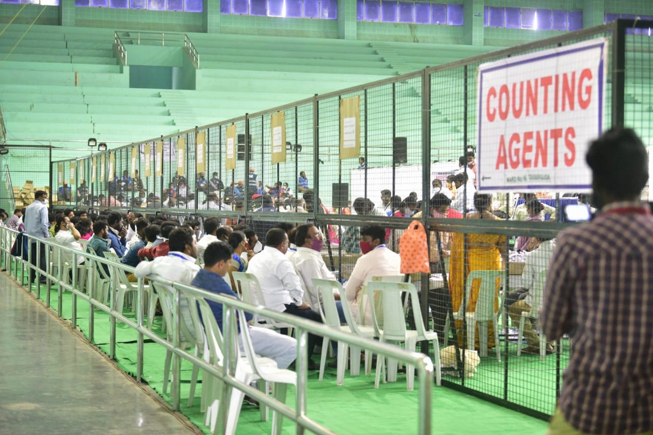 GHMC Polls: First round counting of votes begins in Hyderabad