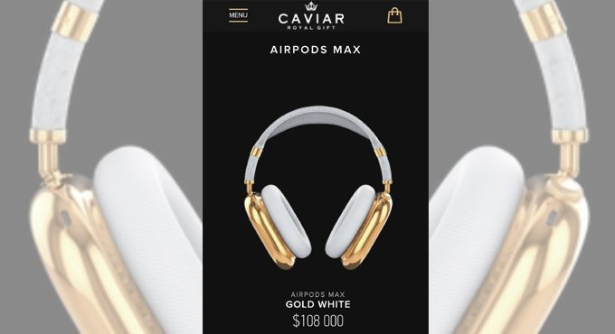 Caviar unveils gold-plated AirPods Max for around Rs 80 lakh