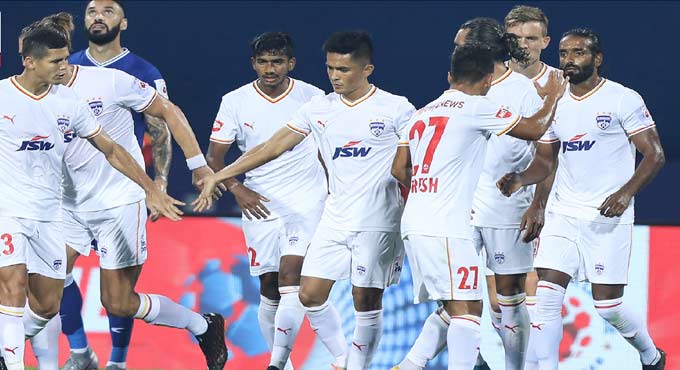 Chhetri’s penalty strike gives Bengaluru FC first win