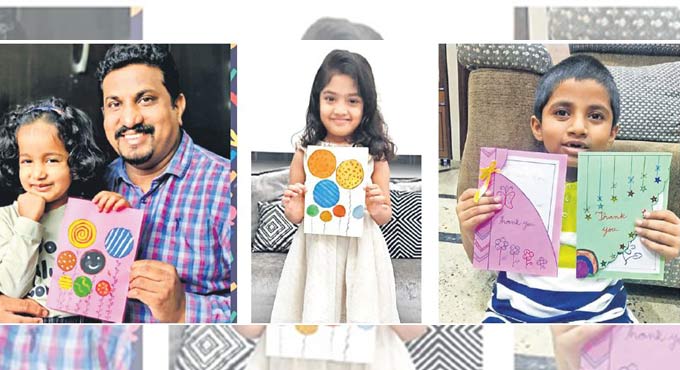 DPS Mahendra Hills: Kids go creative on Thanksgiving Day