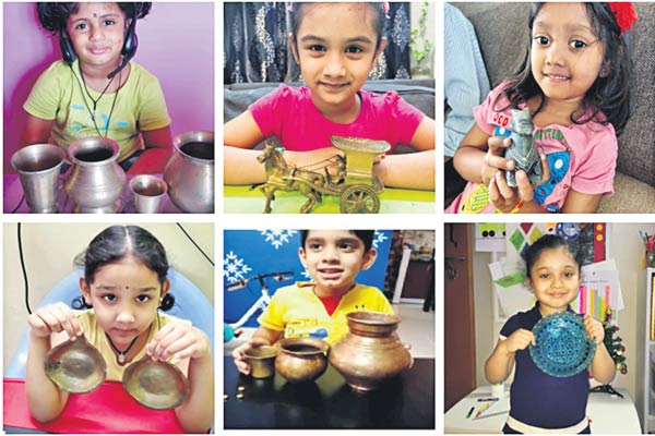 DPS Nacharam: Create your museum at home