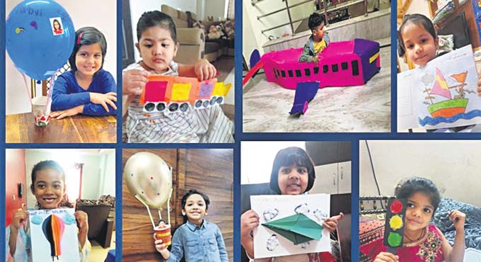 DPS Nacharam: ‘Big Wheel Day’ teaches road rules to kids