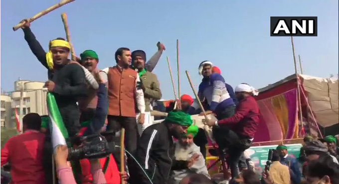 Farmer protest: Security beefed up at Chilla border