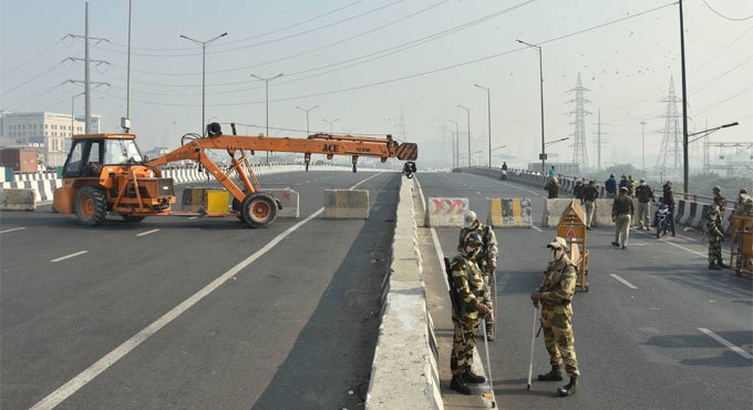 Delhi Police suggests alternative routes as farmers protest enters eighth day