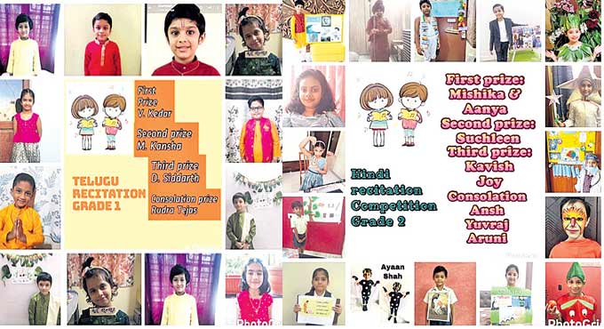 Gitanjali Devashray: Literary side of kids at display