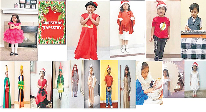Gitanjali Devashray students soak in Christmas festivities