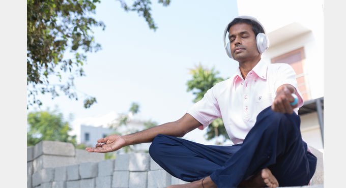 Gopichand launches meditation app