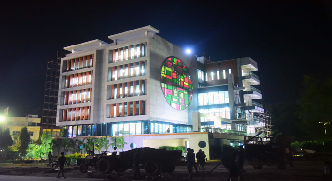 KTR inaugurates developmental works in Khammam